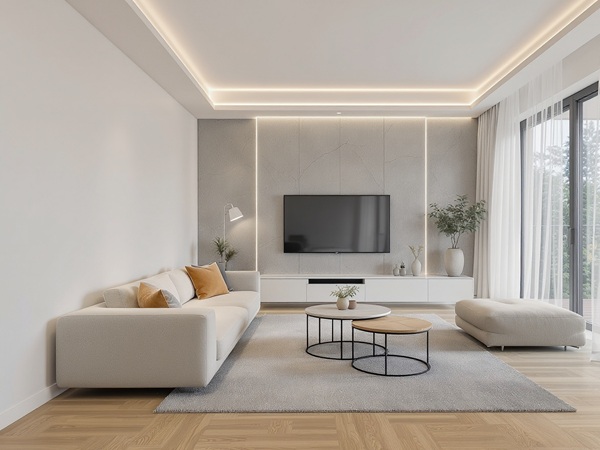 LED osvetlenie obývačky