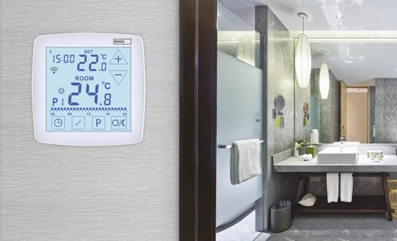 EMOS intelligens termosztát